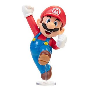 Mini Boneco Colecionável - Super Mario 6 cm - 3001 - Candide