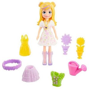 Boneca Polly Pocket Moda Praiana - GM01/GMF78 - Mattel