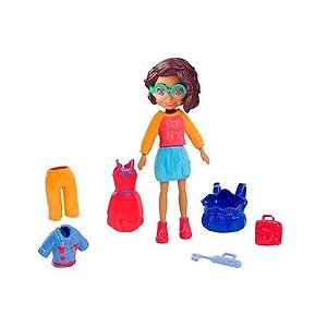 Hora de Brincar 2 Amigas, Polly Pocket, Mattel 