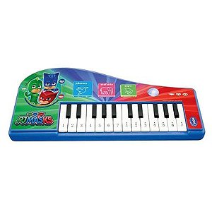 Teclado Musical - Pj Masks 14 Teclas Infantil - 1732 - Candide