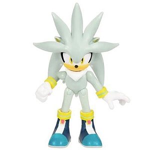 Sonic - Boneco do Silver - 3402 - Candide - Real Brinquedos