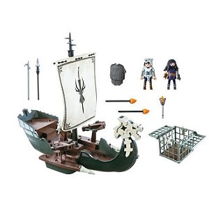 Playmobil - Navio de Caça aos Dragões 45 Peças  - 1778 - Sunny