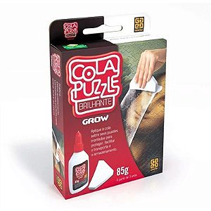 Cola Para Quebra Cabeça Cola Puzzle Brilhante - 1989 - Grow