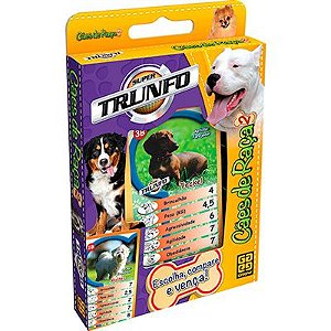 Jogo De Cartas Super Trunfo Gatos - 4249 - Grow - Real Brinquedos