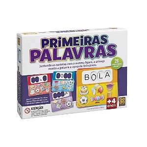 Jogo Educativo - Primeiras Palavras - 1705 - Grow
