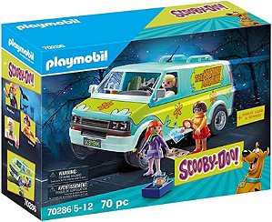 Playmobil Scooby Van Máquina De Mistério 70 Peças - 1633 -Sunny