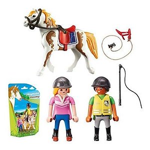 Playmobil Cavalos - Instrutora de Equitação - 9258 - Sunny