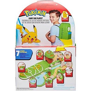 Mochila Playset e Acessórios - Pokémon - Verde - Sunny