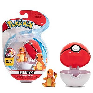 Conjunto de Acessórios - Pokemon - Cinto com Pokébola - Charmander