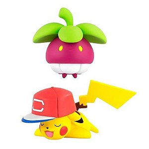 Pokémon - Mini figura - Bounsweet Vs Pikachu - 1969 - Sunny