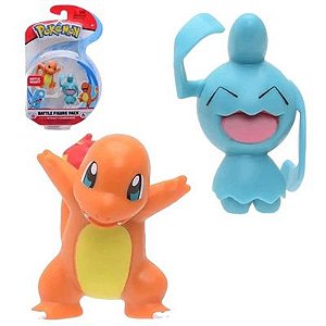 Pokémon Pikachu e Aipom Sunny Brinquedos - 2 Peças
