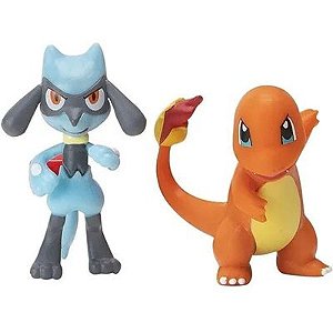 Pokémon Jogo Ataque Surpresa - Charmander + Riolu - 2660 -Sunny