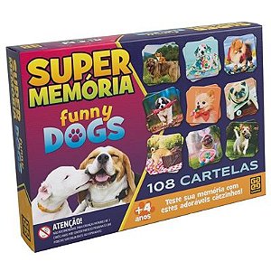 Jogo Da Memória Super Memória Dinossauros - Grow 04210 - Xickos Brinquedos