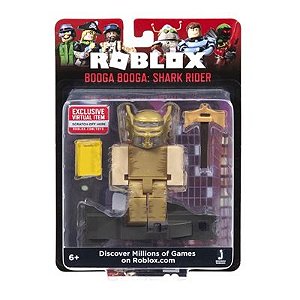 Roblox Mini Boneco 8 Cm - Booga Booga Shark Rider - 2221 - Sunny