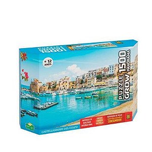 Jogo Quebra Cabeça Puzzle Bruxelas C/1500 Peças Grow Ref:03736