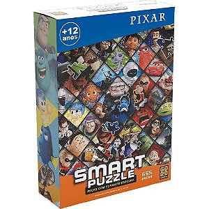 Quebra Cabeça - Smart Pixar 655 Peça - 3996 - Grow