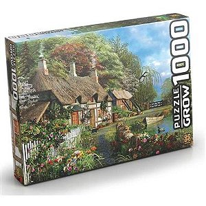 Quebra Cabeça Puzzle 1000 Peças Lagos De Fusine Grow - Âmbar