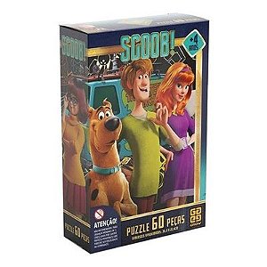 Quebra Cabeça 60 Peças Scooby Doo - 3916 - Grow