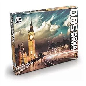 Jogo De Quebra Cabeça 1000 Peças Londres Big Ben