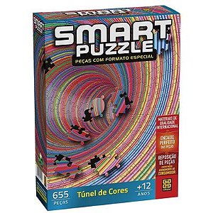 Quebra Cabeça Smart Puzzle - Tunel de Cores - 4051 - Grow