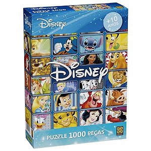 Puzzle Educativo 60 Peças Quebra Cabeça Princesas Disney