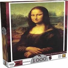 Quebra-Cabeça 1000 Peças Monalisa - 3089 - Grow