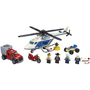 Perseguição Policial de Helicóptero - 60243 - Lego City