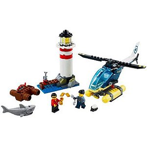 Lego City - Polícia De Elite - Captura no Farol - 189 Peças - 60274 - Lego