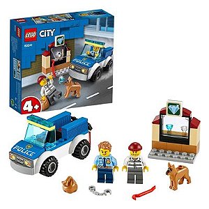 Lego City - Unidade de Cães Policiais - 67 Peças - 60241 - Lego