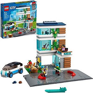 Lego City - Casa De Familia Moderna - 388 Peças - 60291 - Lego✔