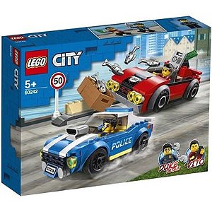 Lego City Detenção Policial na Estrada 185 Peças - 60242 - Lego✔