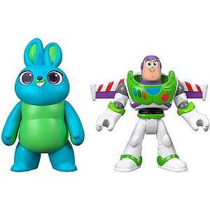 Boneco Toy Story 4 Bunny e Buzz Imaginext -  GBG89 - Mattel