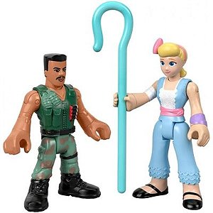 Bonecos Toy Story 4 -  Combate Carl e Bo Peep - GBG89 - Mattel