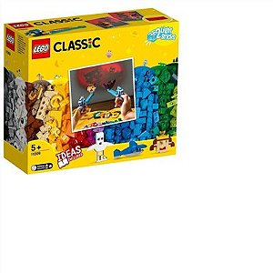 Lego Classic - Eletronico Peças e Luzes - 441 Peças - 11009 - Lego✔