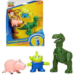 Boneco Toy Story Rex, Hamm e Alien Imaginext - GFT00 -  Mattel