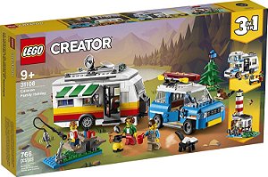 Lego Creator - Férias em Família no Trailer - 766 Peças - 31108 - Lego✔