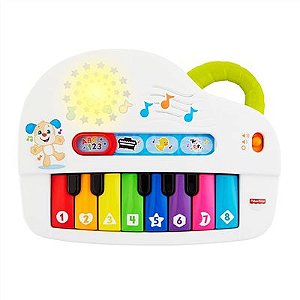 Piano Cachorrinho - Aprender e Brincar - Fisher-Price - GFX34 - Mattel