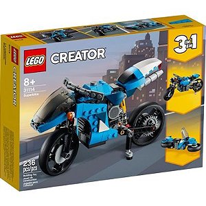 Lego Creator - Supermoto - 236 Peças - 31114 - Lego✔