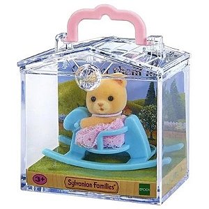 Sylvanian Families - Bebê Urso no Cavalo - 5199 - Epoch