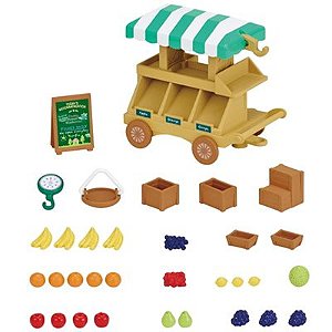 Sylvanian Families - Carrinho de Frutas -  5265 - Epoch