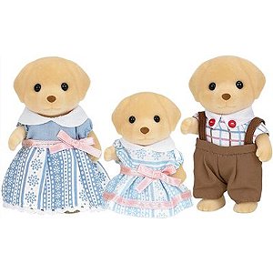 Sylvanian Families - Família dos Labradores - 5305 - Epoch