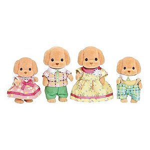 Sylvanian Families - Família Dos Poodles Toy - 5259 - Epoch