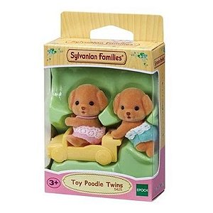 Sylvanian Families - Gêmeos Poodle Toy - 5425 - Epoch