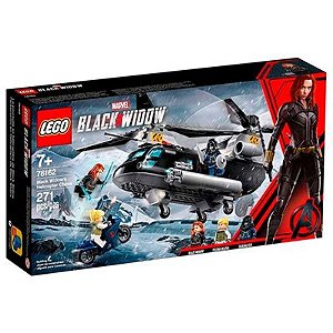 Lego Super Heroes Marvel - Perseguição De Helicóptero Da Viúva Negra - 76162