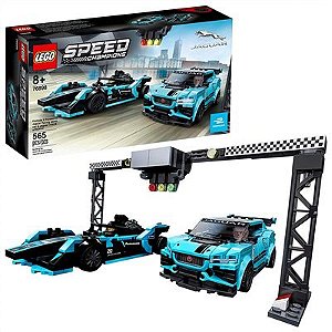 Lego Speed Champions - Formula E Panasonic - Jaguar Racing GEN2 car & Jaguar I-PACE eTROPHY - 768978 - Lego