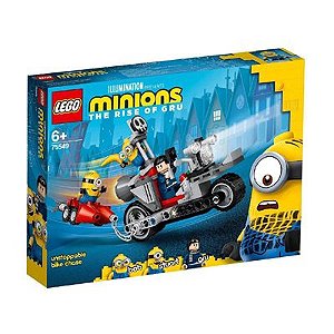 Lego Minions - Perseguição De  Moto  - 136 Peças - 75549 - Lego