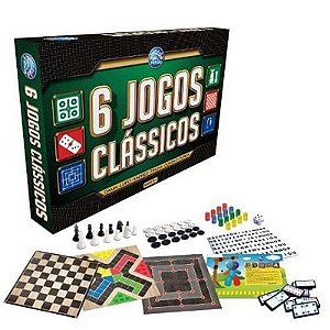 Jogo  6 Jogos Clássicos - 27591 - Pais e Filhos