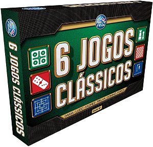 Jogo 6 Jogos Clássicos - Pais e Filhos 2759