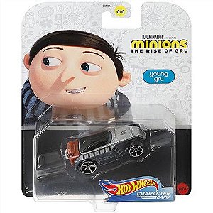 Hot Wheels - Young Gru - Minions - Character Cars - GMH74 - Mattel