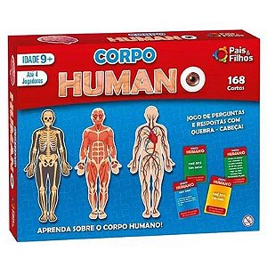 Jogo Caça Figuras Conhecendo O Corpo Humano Pais & Filhos 791901